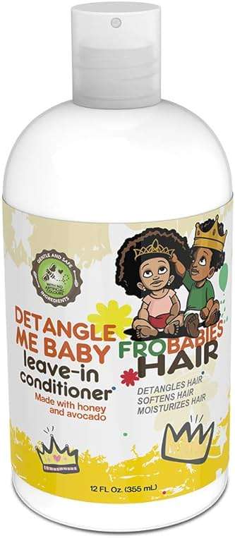 FroBabies Hair Detangle Me Baby Leave-in Conditioner 12oz - Image 1