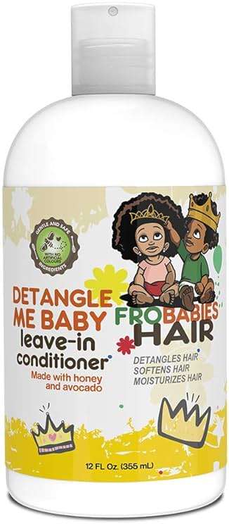 FroBabies Hair Detangle Me Baby Leave-in Conditioner 12oz - Image 2