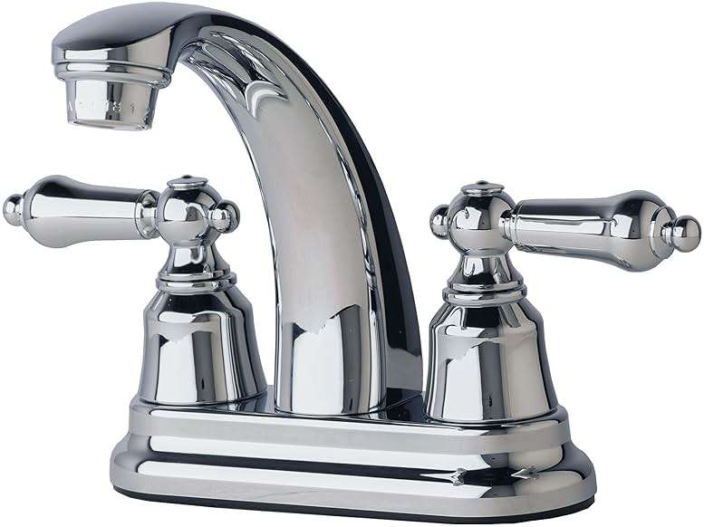 Laguna Brass 2003CP/3221CP/4120CP RV Bathroom and Shower Faucet with Matching Hand Shower Combo Chrome Finish - Image 4
