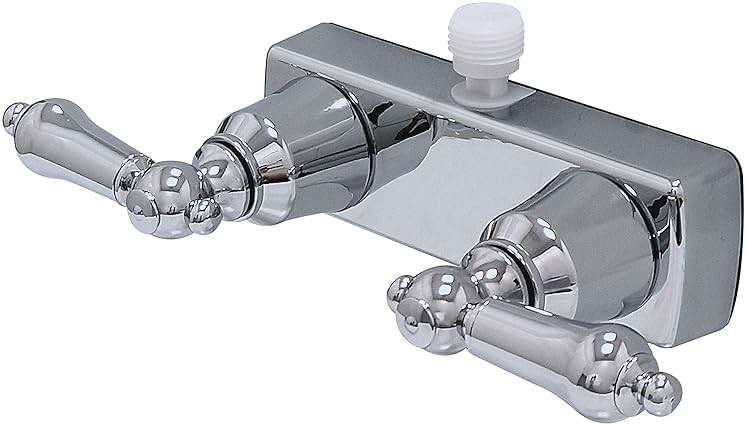 Laguna Brass 2003CP/3221CP/4120CP RV Bathroom and Shower Faucet with Matching Hand Shower Combo Chrome Finish - Image 5