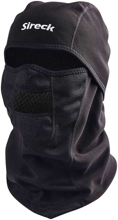 Sireck Cold Weather Balaclava Ski Mask, Water Resistant and Windproof Fleece Thermal Face Mask, Cycling Motorcycle Neck Warmer Hood Winter Gear for Men Women - Image 2