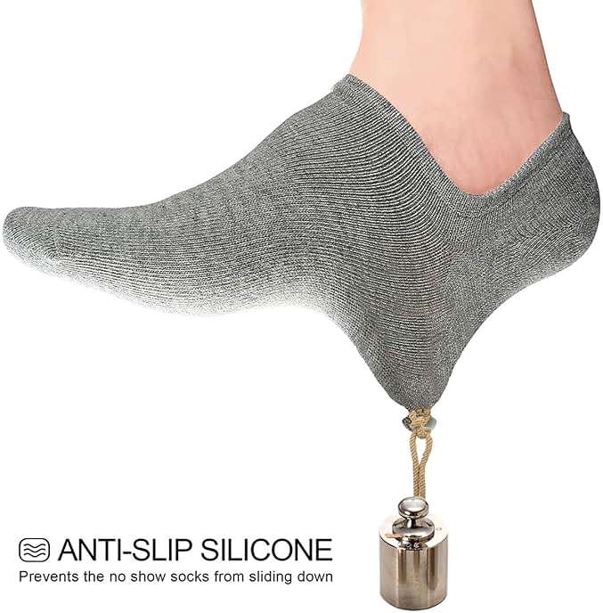 wernies No Show Socks Women Low Socks Non Slip Flat Boat Line 4/8 Pairs - Image 4