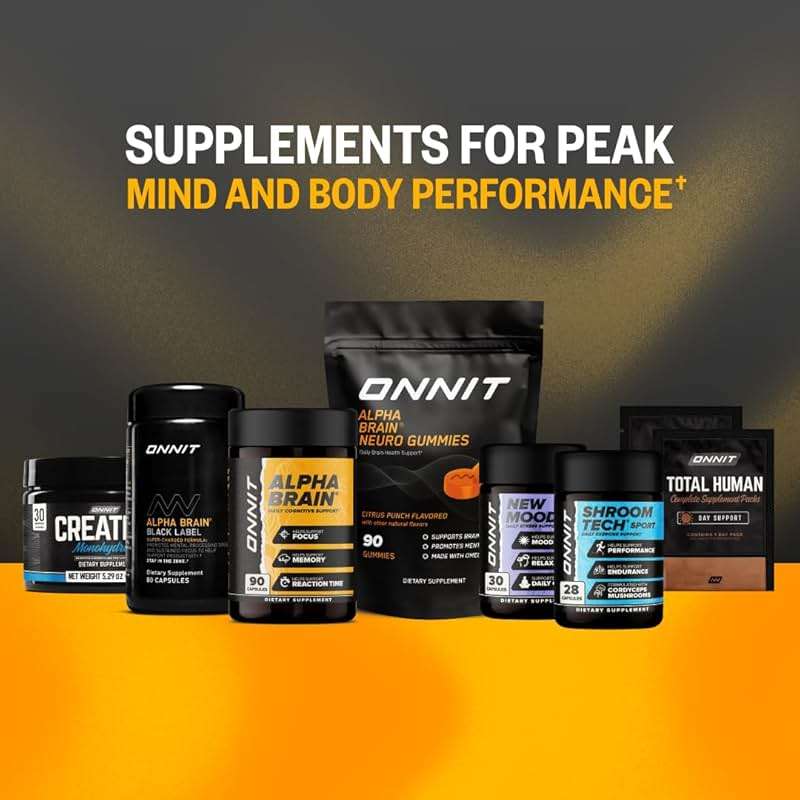 ONNIT Alpha Brain Nootropic Brain Supplement for Focus, Memory, Mental Clarity, Cognitive Support with L-Theanine and Vitamin B6, 30 Count Capsules - Image 8