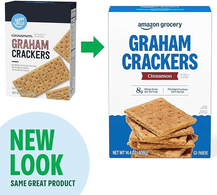 Amazon Grocery, Cinnamon Graham Crackers, 14.4 Oz - Image 4