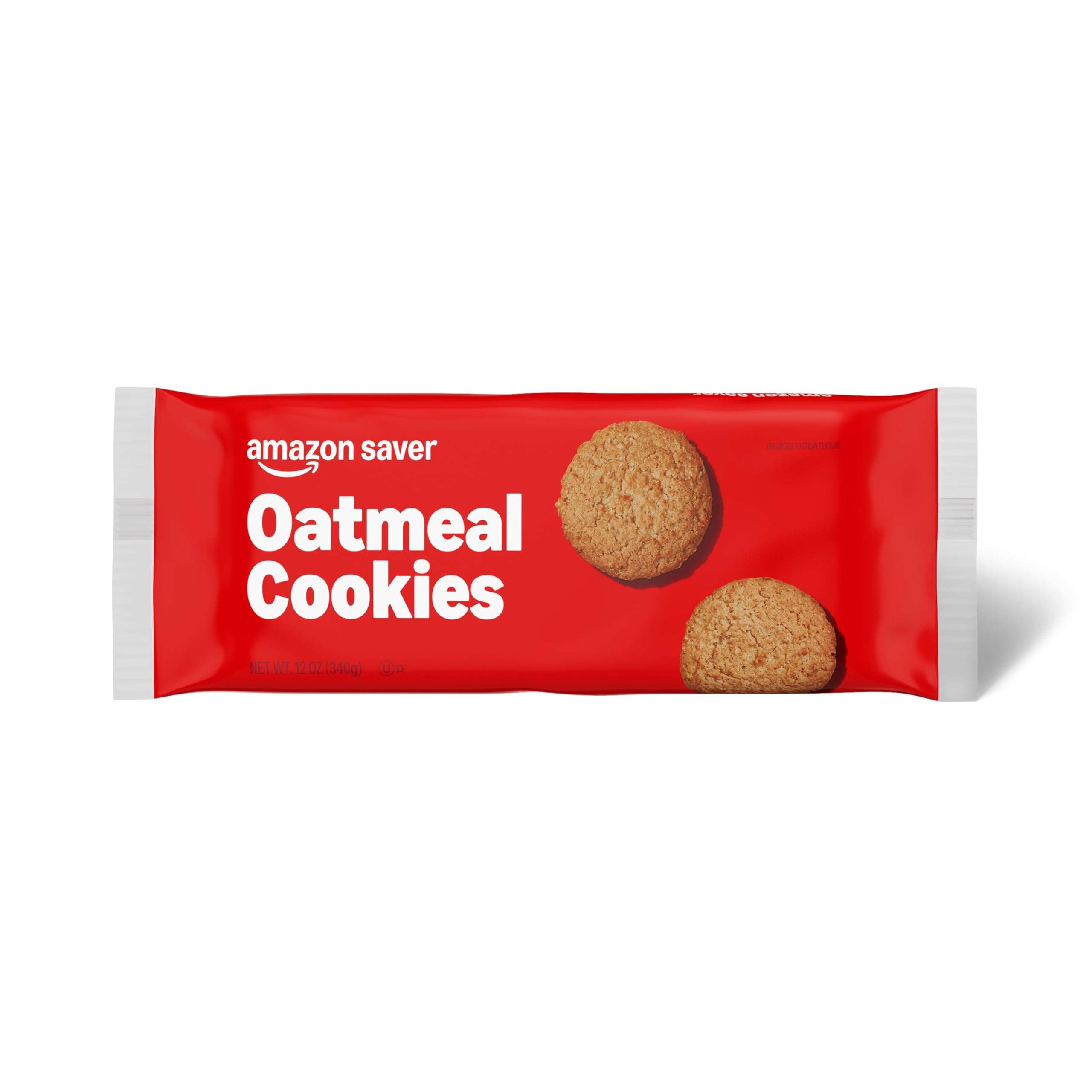 Amazon Saver, Crispy Oatmeal Cookies, 12 ounce (Previously Happy Belly, Packaging May Vary) - Image 1