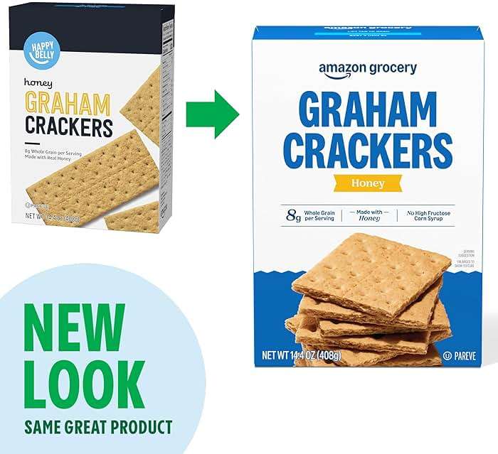 Amazon Grocery, Honey Graham Crackers, 14.4 Oz - Image 4