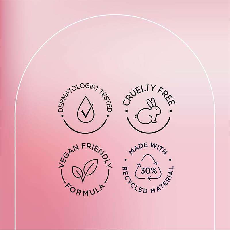 Bioré Rose Quartz + Charcoal Daily Purifying Cleanser, Oil Free Facial Cleanser Energizes Skin, Dermatologist Tested and Cruelty Free, 6.77 oz - Image 2