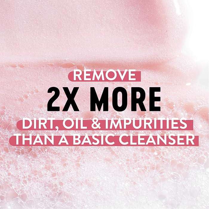 Bioré Rose Quartz + Charcoal Daily Purifying Cleanser, Oil Free Facial Cleanser Energizes Skin, Dermatologist Tested and Cruelty Free, 6.77 oz - Image 3