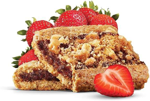 Nature’s Bakery Oatmeal Crumble Bars, Strawberry, Real Fruit, Vegan, Non-GMO, Breakfast Bar, 1 Box With 6 Bars, 6 Count - Image 5