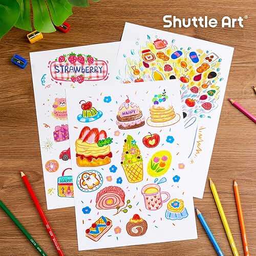 Shuttle Art Colored Pencils Bulk, 408 Pack Coloring Pencil Set Plus 20 Sharpeners, 12 Assorted Colors, Classroom Pack School Supplies - Image 8