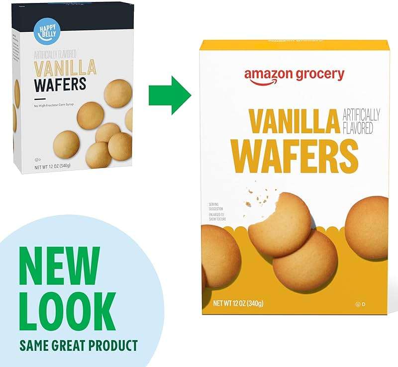 Amazon Grocery, Vanilla Wafers, 12 Oz - Image 4