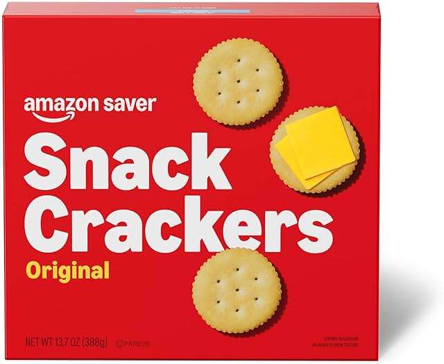 Amazon Saver, Original Snack Crackers, 13.7 Oz - Image 1