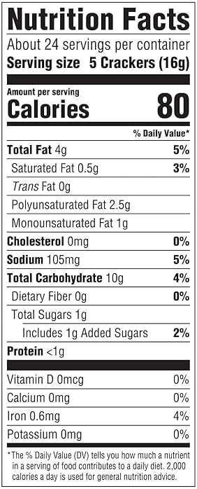 Amazon Saver, Original Snack Crackers, 13.7 Oz - Image 6