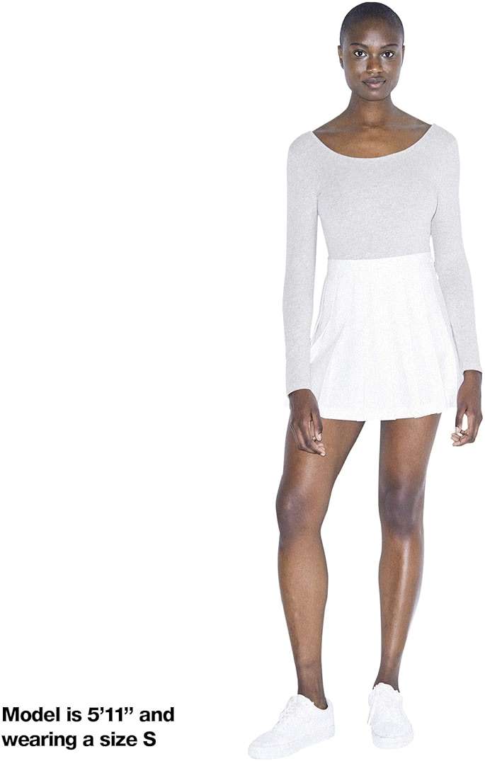 American Apparel Women's Gabardine Tennis Skirt - Image 2