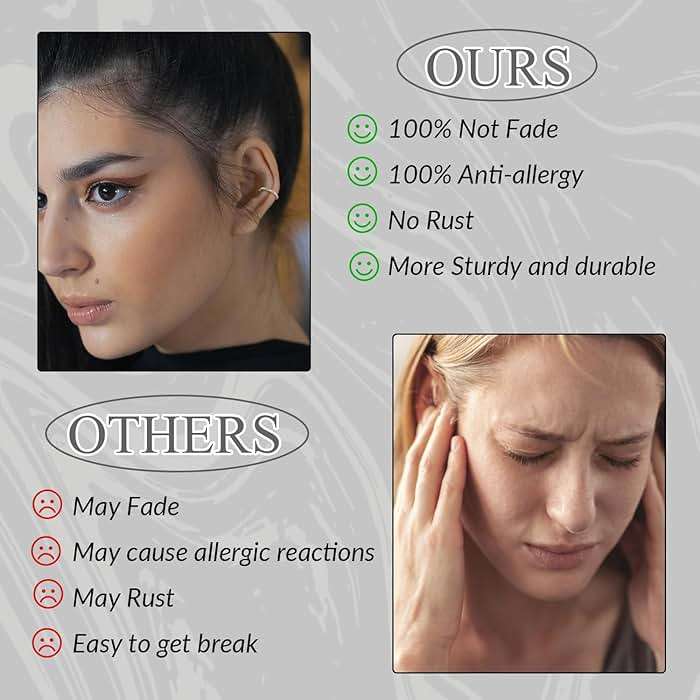 GAGABODY 2 Pcs Nose Rings 20G 18G 16G 14G 12G 10G 8G Surgical Steel Piercing Rings for Nose Septum Cartilage Helix Tragus Conch Rook Daith Lobe from 5mm to 16mm Seamless Hoop Unisex Hinged Earrings - Image 8