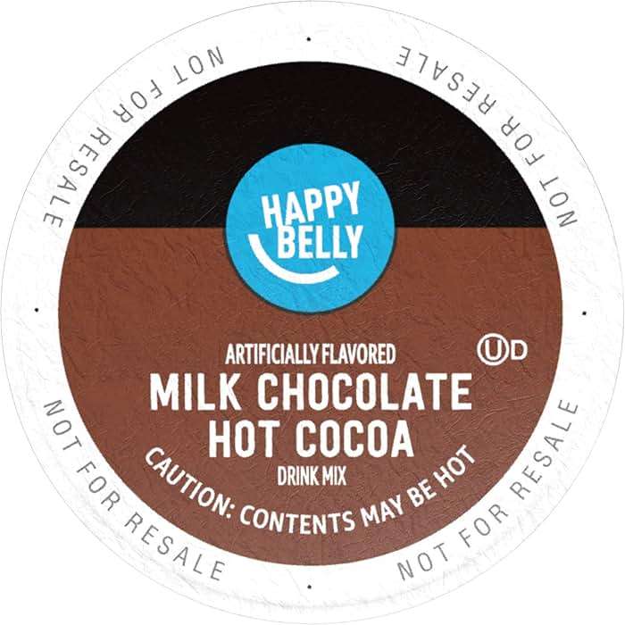 Happy Belly Hot Cocoa Pods, Milk Chocolate, 24 Count - Image 5