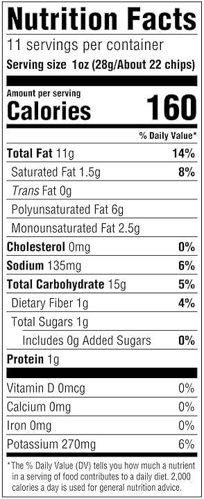Amazon Fresh, Wavy Potato Chips, 11 Oz (Previously Happy Belly, Packaging May Vary) - Image 6