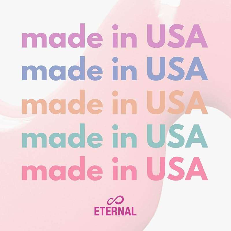 Eternal Pastel Nail Polish Sets for Women (CANDY PASTELS) - Pastel Nail Polish Set for Girls - Long Lasting & Quick Dry Nail Polish Set for Home DIY Manicure Pedicure - Made in USA, 13.5mL (Set of 5) - Image 3