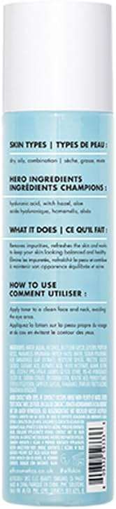 e.l.f. SKIN Keep Your Balance Toner, Gentle, Refreshing, Removes Makeup & Impurities, Hydrates, Cleanses, Soothes, Infused with Hyaluronic Acid, Witch Hazel and Aloe, 5.07 Fl Oz - Image 2