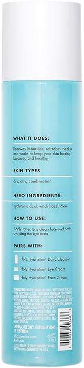 e.l.f. SKIN Keep Your Balance Toner, Gentle, Refreshing, Removes Makeup & Impurities, Hydrates, Cleanses, Soothes, Infused with Hyaluronic Acid, Witch Hazel and Aloe, 5.07 Fl Oz - Image 5