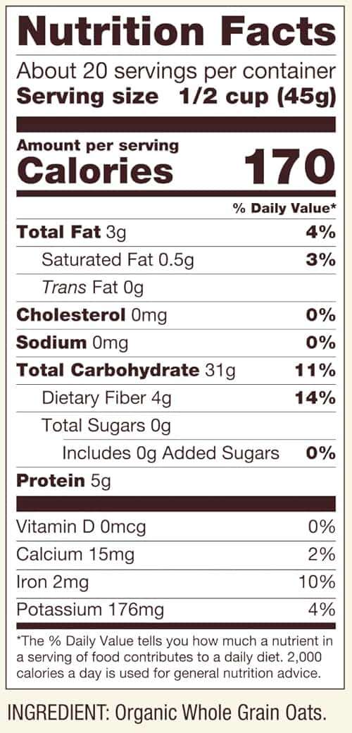 Bob's Red Mill Organic Quick Cooking Rolled Oats, 32oz (Pack of 4) - Organic, Non GMO, Whole Grain, Vegan, Kosher - Image 11