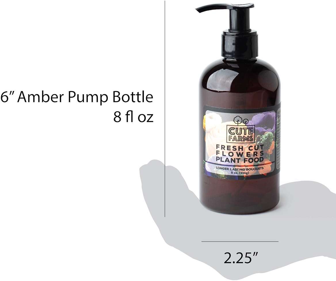 Fresh Cut Flower Food for Longer Lasting Blooms | Gentle Plant Food Concentrate (8 oz. Bottle) - Image 2