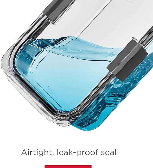 Rubbermaid Brilliance BPA Free 44-Piece Food Storage Containers Set Airtight Leak-Proof with Lids for Meal Prep Lunch and Leftovers - Image 5