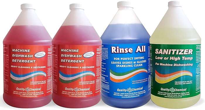 Quality Chemical Commercial Dishwash (4-Pack) Combo - Image 1