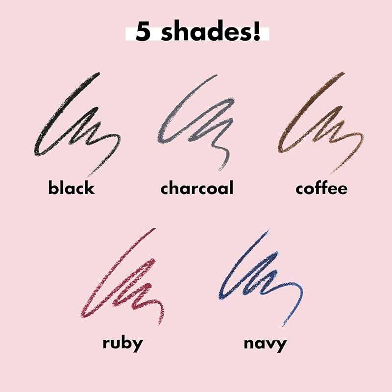 e.l.f. No Budge Retractable Eyeliner, Creamy, Ultra-Pigmented & Waterproof, Creates Bold & Defined Lines, Vegan & Cruelty-Free, Coffee - Image 5