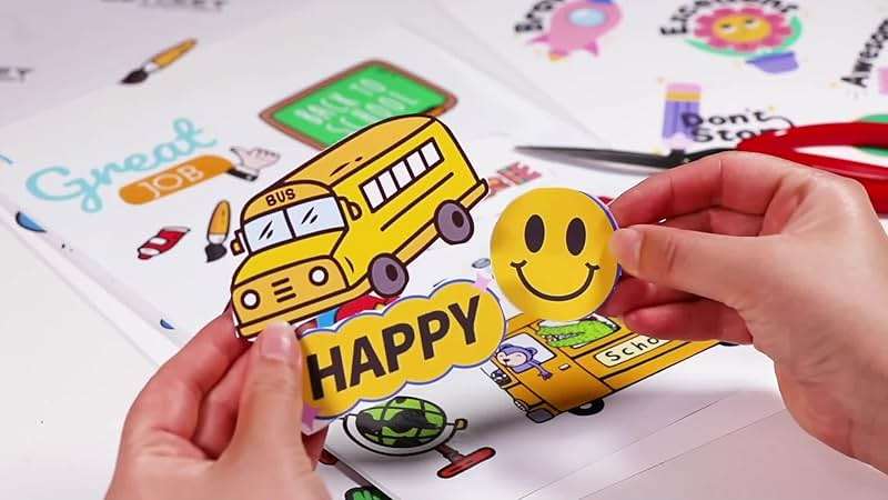 8.5" x 11" Full Sheet Label Sticker Paper for Laser & Inkjet Printers[500 Sheets,500 Labels] - Image 2