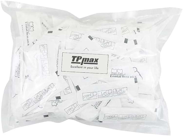 500 Count Dental Flossers Each Individually Wrapped, Floss Singles Bag, Travel Hotel Restaurant Office Car Dental Floss, Floss Picks Oral Care Teeth Clean Flat Wire - Image 6