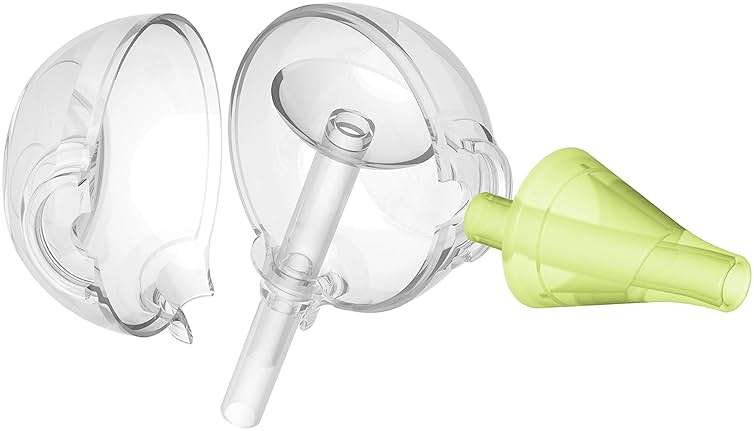 Nosiboo Eco Baby Nasal Aspirator/Nose Sucker - Silent, Portable Nose Cleaner - Mouth-Operated Nose Suction Power - Image 3