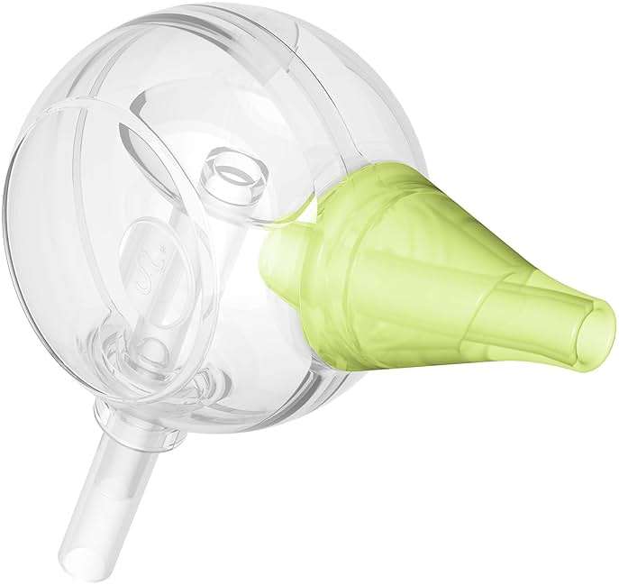 Nosiboo Eco Baby Nasal Aspirator/Nose Sucker - Silent, Portable Nose Cleaner - Mouth-Operated Nose Suction Power - Image 5