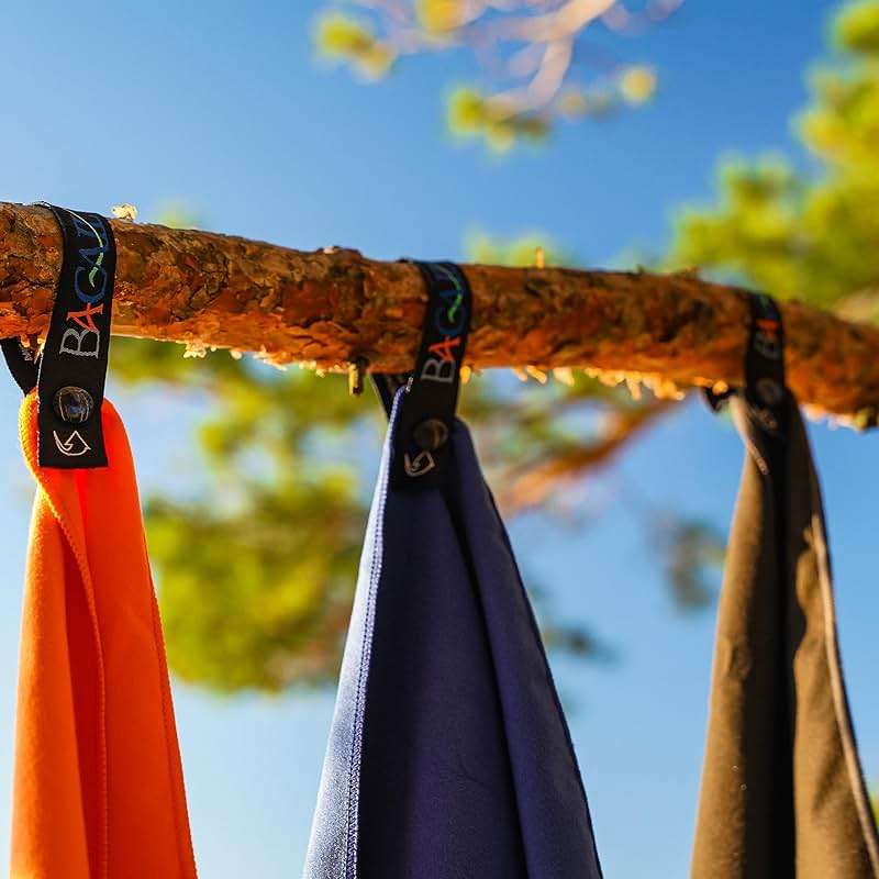 BAGAIL Camping Towel with EVA Case, Compact & Ultra Soft Microfiber Travel Towel - Super Absorbent & Lightweight Quick Dry Towels for Sports, Beach, Gym, Backpacking, Hiking and Yoga - Image 9