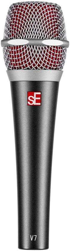 sE Electronics V7 Handheld Dynamic Microphone Bundle with 2 XLR Cables - Image 3