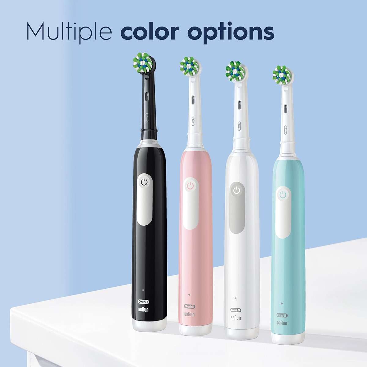 Oral-B Pro 1000 CrossAction Electric Toothbrush, Green - Image 7