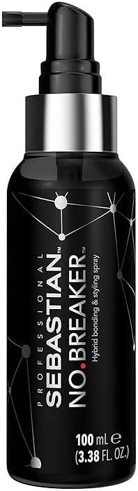 Sebastian Professional No.Breaker Bonding | Leave-In Cream & Hybrid Spray | Strengthening Care, Heat Defense, Frizz Control & Flexible Finish - Image 1
