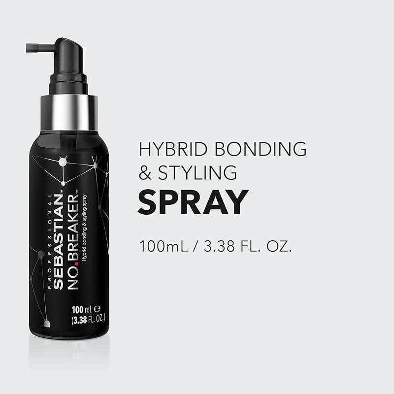 Sebastian Professional No.Breaker Bonding | Leave-In Cream & Hybrid Spray | Strengthening Care, Heat Defense, Frizz Control & Flexible Finish - Image 2