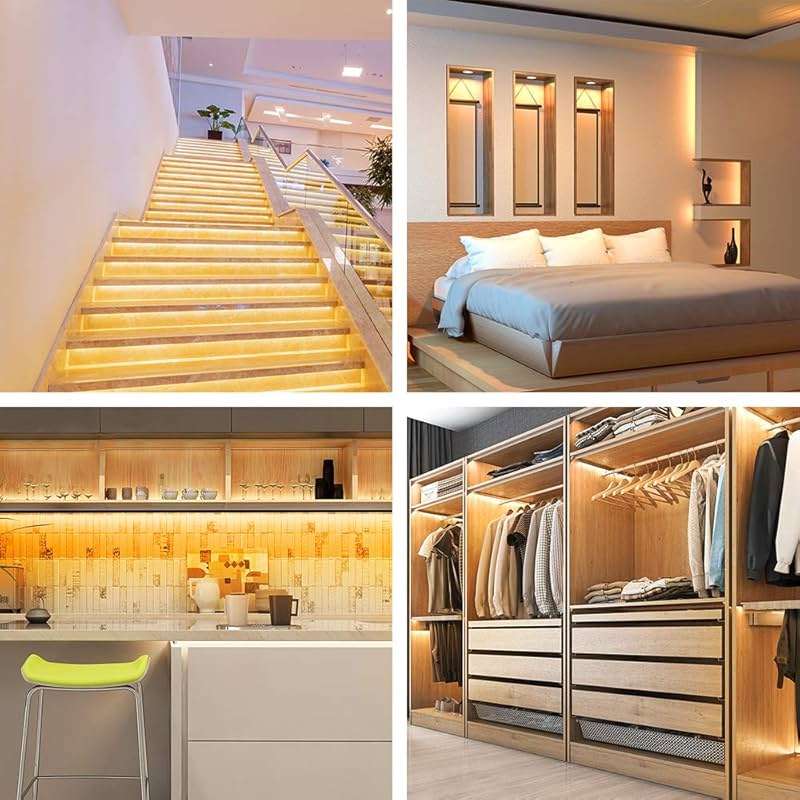Govee Warm White LED Strip Lights, Bright 300 LEDs, 3000K Dimmable Light Strip 16.4ft with Control Box, LED Lights for Bedroom, Kitchen Cabinets, Living Room, ETL Listed Adapter Included - Image 4