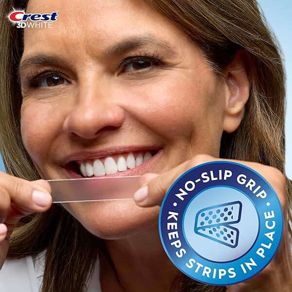 Crest 3D Whitestrips Glamorous White, 3D White, Teeth Whitening Strip Kit, 32 Strips (16 Count Pack) - Crest Teeth Whitening Strips, Teeth Whitening Kit - Packaging May Vary - Image 7