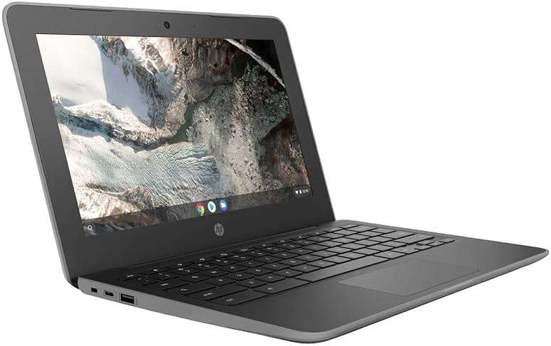 HP Chromebook 11 G7 EE 11.6" Chromebook - 1366 x 768 - Celeron N4000-4 GB RAM - 16 GB Flash Memory, Chrome OS, Intel UHD Graphics 600 - in-Plane Switching (IPS) Technology - English Keyboard (Renewed) - Image 1