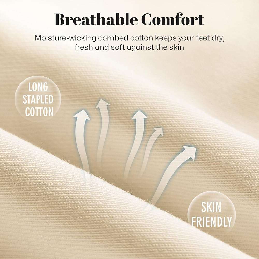 wernies No Show Socks Women Low Socks Non Slip Flat Boat Line 4/8 Pairs - Image 3