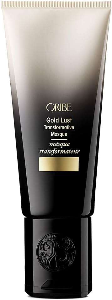 Oribe Gold Lust Transformative Mask - Strengthens Hair & Repairs Damage - Adds Softness, Shine & Nourishes With Biotin & Niacinamide - For All Hair Types & Textures - 5 oz - Image 1