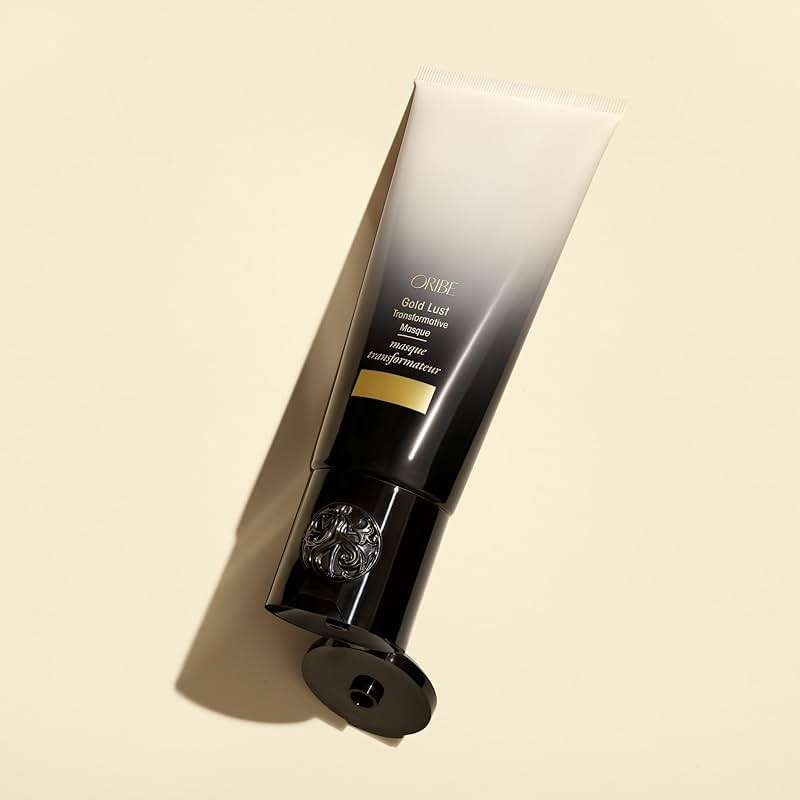Oribe Gold Lust Transformative Mask - Strengthens Hair & Repairs Damage - Adds Softness, Shine & Nourishes With Biotin & Niacinamide - For All Hair Types & Textures - 5 oz - Image 7