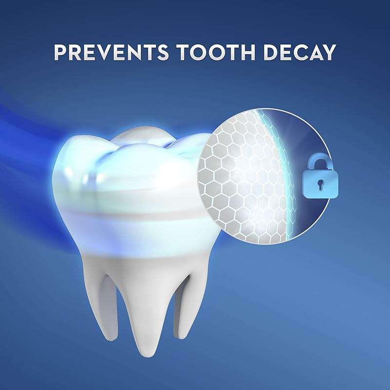 Crest Fresh & White Toothpaste, Peppermint Gleem Paste, 2.4 oz - Image 7