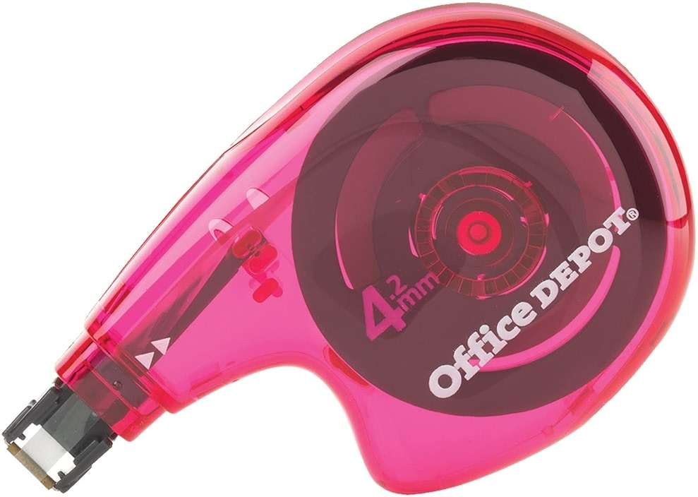 Office Depot® Brand Side-Application Correction Tape, 1 Line x 392", Pack of 16 Cartridges - Image 7
