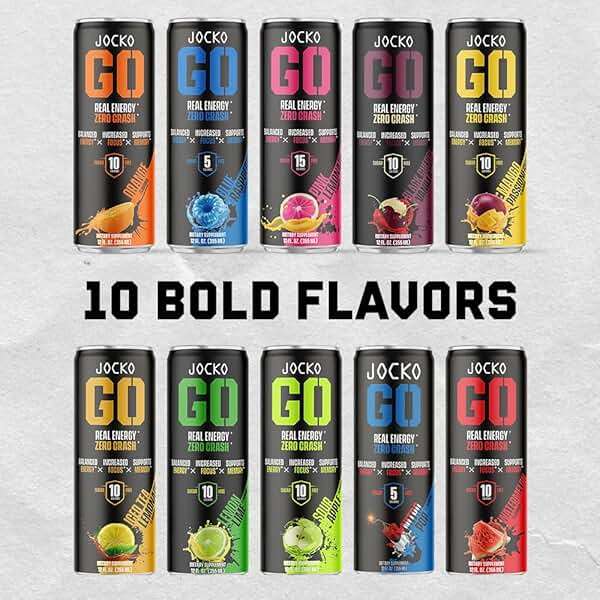 Jocko Fuel GO Energy Drinks, Lemon Lime - 95mg Caffeine with Added Adaptogens, Vitamin B12 & B6, & L Theanine for Mood & Focus Support, No Sugar, 12 Pack - Packaging May Vary - Image 9