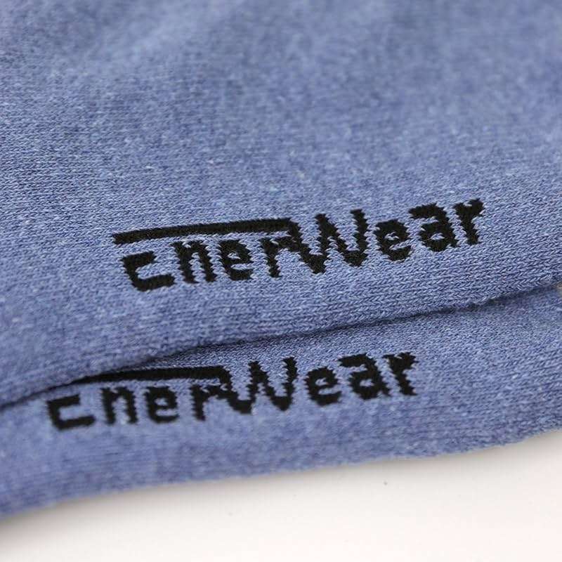 EnerWear 10P Pack Unisex Cotton Moisture Wicking Cushion Crew Socks - Image 4