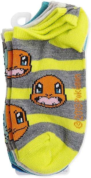 Pokemon Boys 5 Pack No Show Socks - Image 5