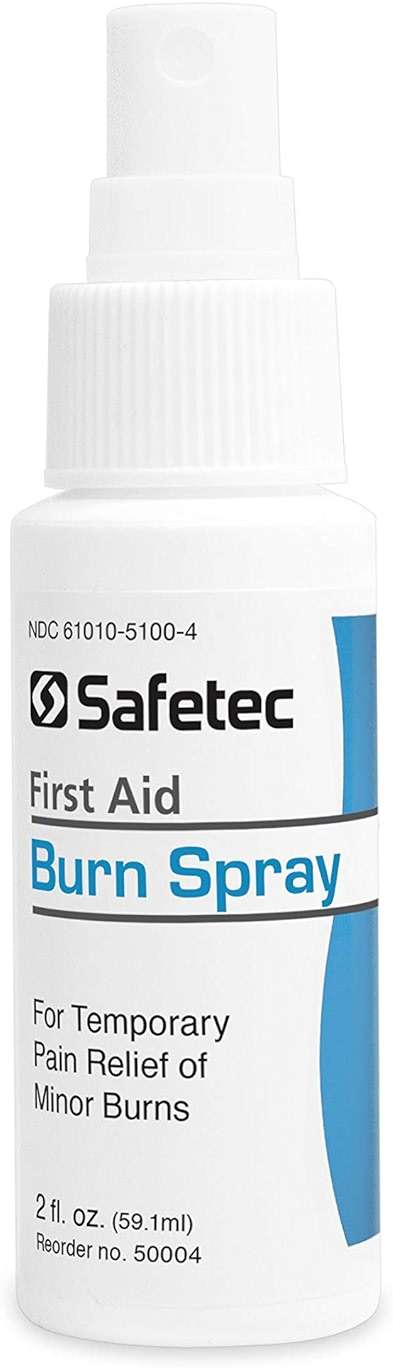 Safetec Burn Spray, 2oz Spray Bottle (Pack of 4) - Image 3